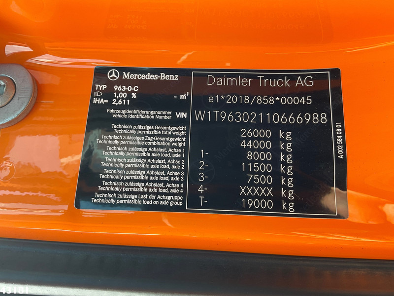 Leasa Mercedes-Benz Actros 2643 VDL 21 Ton haakarmsysteem Mercedes-Benz Actros 2643 VDL 21 Ton haakarmsysteem: bild 17