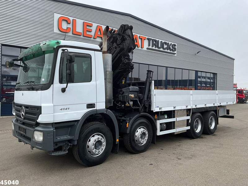 Mercedes-Benz Actros 4141 8x4 manual Hiab 32 Tonmeter laadkraan + Fly-jib - Kranbil: bild 2 Mercedes-Benz Actros 4141 8x4 manual Hiab 32 Tonmeter laadkraan + Fly-jib - Kranbil: bild 2