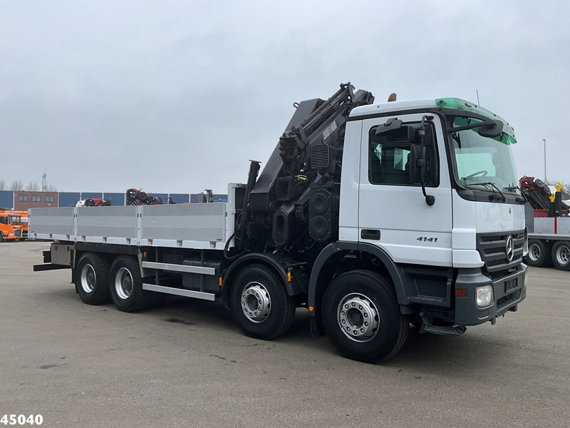 Mercedes-Benz Actros 4141 8x4 manual Hiab 32 Tonmeter laadkraan + Fly-jib - Kranbil: bild 5 Mercedes-Benz Actros 4141 8x4 manual Hiab 32 Tonmeter laadkraan + Fly-jib - Kranbil: bild 5