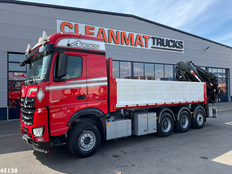 Mercedes-Benz Arocs 3263 8x4 Euro 6 Hiab 37 Tonmeter laadkraan + Fly-Jib - Tippbil lastbil, Kranbil: bild 4 Mercedes-Benz Arocs 3263 8x4 Euro 6 Hiab 37 Tonmeter laadkraan + Fly-Jib - Tippbil lastbil, Kranbil: bild 4