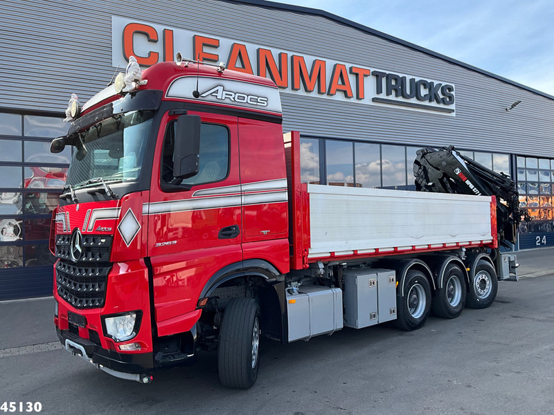 Mercedes-Benz Arocs 3263 8x4 Euro 6 Hiab 37 Tonmeter laadkraan + Fly-Jib - Tippbil lastbil, Kranbil: bild 3 Mercedes-Benz Arocs 3263 8x4 Euro 6 Hiab 37 Tonmeter laadkraan + Fly-Jib - Tippbil lastbil, Kranbil: bild 3