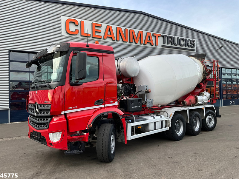 Mercedes-Benz Arocs 3640 Euro 6 Concrete mixer 9m³ - Betongbil: bild 1 Mercedes-Benz Arocs 3640 Euro 6 Concrete mixer 9m³ - Betongbil: bild 1