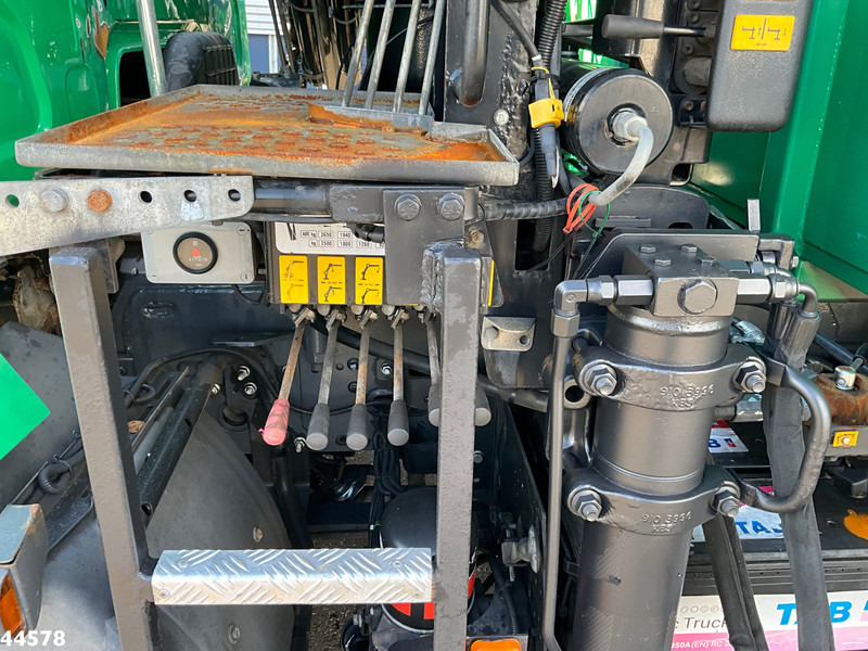 Tippbil lastbil, Kranbil Renault Midlum 300.12 Manual Hiab 8 Tonmeter laadkraan Just 81.549 km!: bild 14