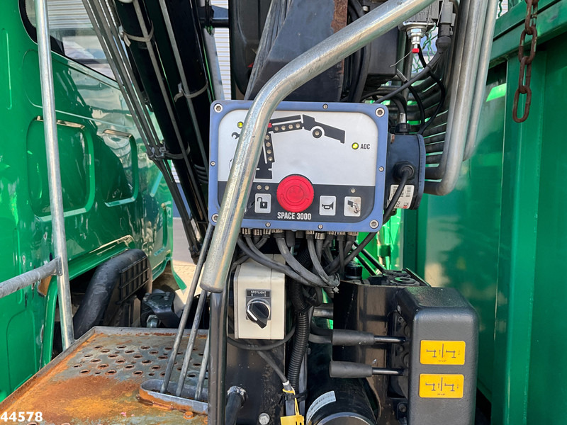 Tippbil lastbil, Kranbil Renault Midlum 300.12 Manual Hiab 8 Tonmeter laadkraan Just 81.549 km!: bild 12