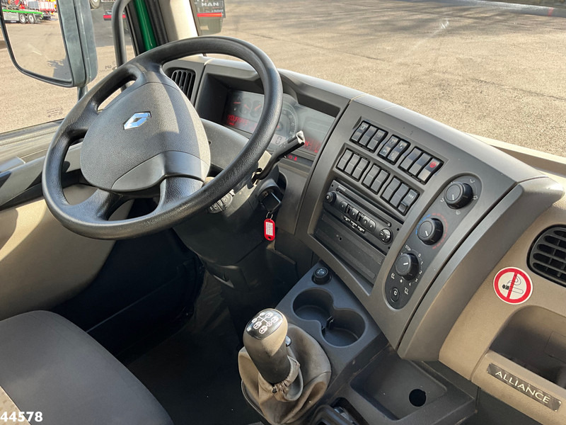 Tippbil lastbil, Kranbil Renault Midlum 300.12 Manual Hiab 8 Tonmeter laadkraan Just 81.549 km!: bild 16