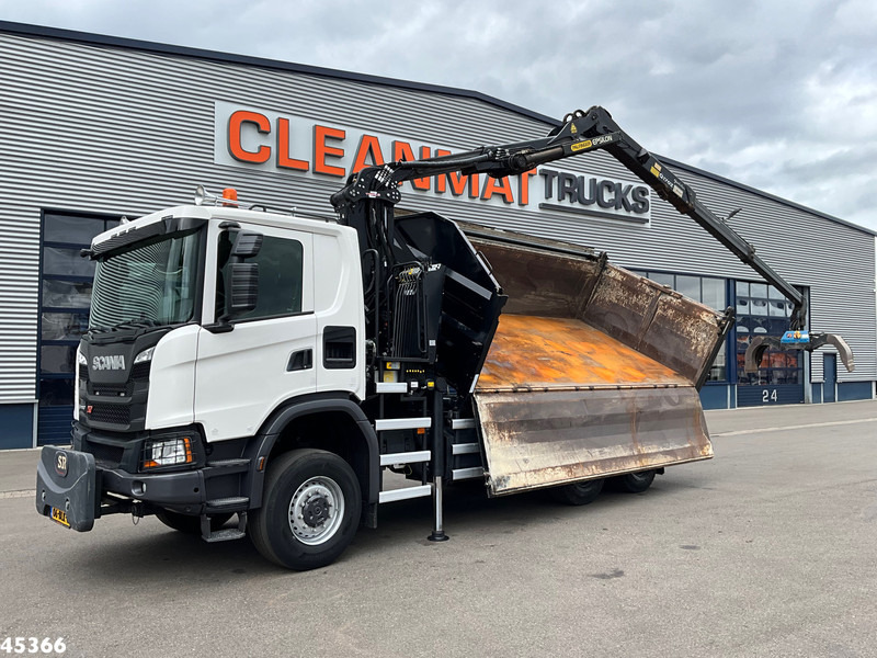 Scania G 410 6x6 Euro 6 Palfinger 17 Tonmeter Z-kraan - Tippbil lastbil: bild 2 Scania G 410 6x6 Euro 6 Palfinger 17 Tonmeter Z-kraan - Tippbil lastbil: bild 2