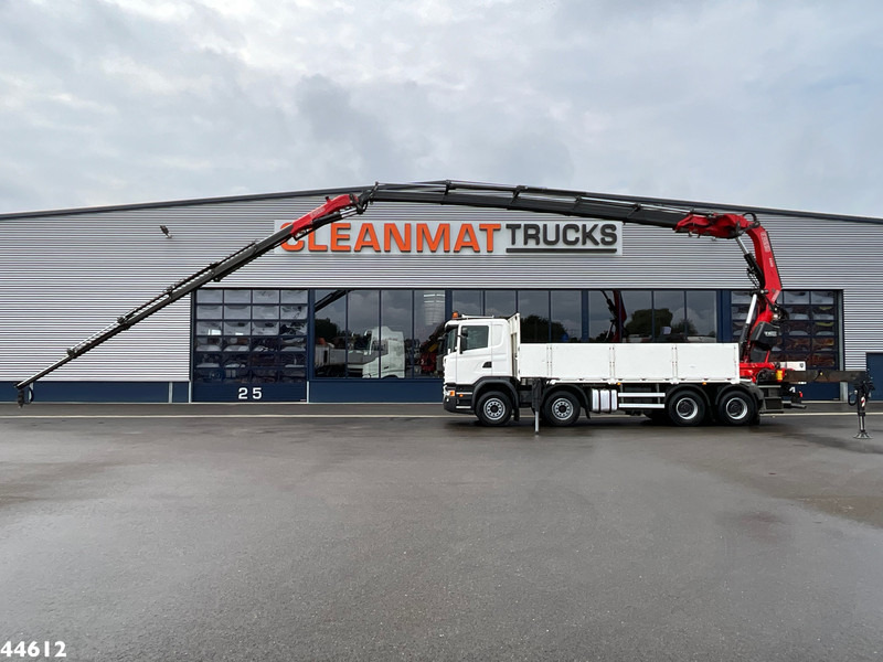 Scania G 450 8x4 Euro 6 Fassi 66 Tonmeter laadkraan + Fly-jib Just 176.555 Km! - Kranbil: bild 1 Scania G 450 8x4 Euro 6 Fassi 66 Tonmeter laadkraan + Fly-jib Just 176.555 Km! - Kranbil: bild 1