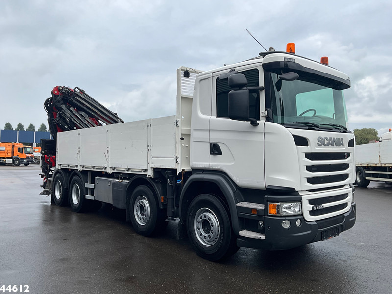Scania G 450 8x4 Euro 6 Fassi 66 Tonmeter laadkraan + Fly-jib Just 176.555 Km! - Kranbil: bild 4 Scania G 450 8x4 Euro 6 Fassi 66 Tonmeter laadkraan + Fly-jib Just 176.555 Km! - Kranbil: bild 4