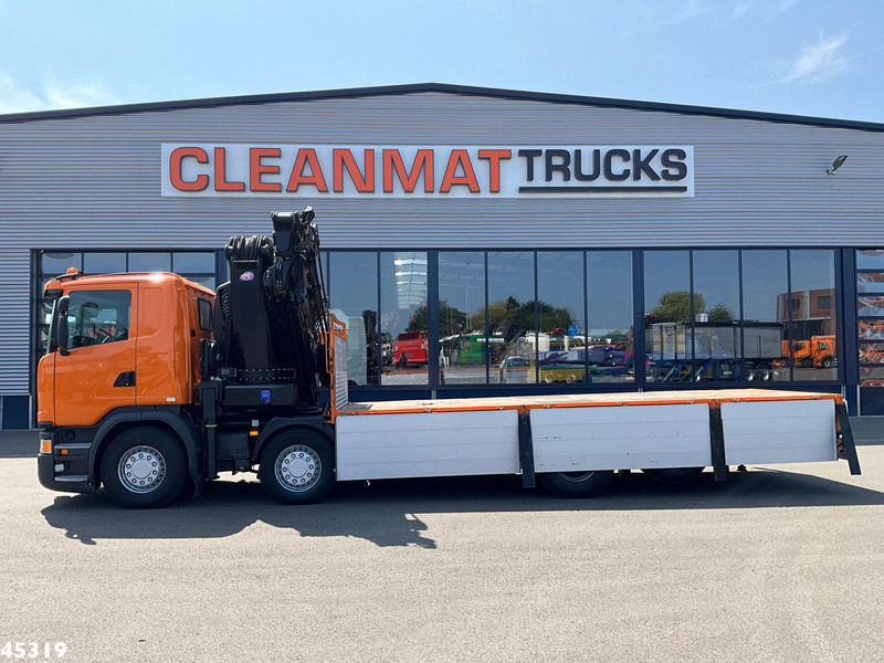 Scania G 450 Euro 6 HMF 60 Tonmeter laadkraan + Fly-Jib - Kranbil: bild 4 Scania G 450 Euro 6 HMF 60 Tonmeter laadkraan + Fly-Jib - Kranbil: bild 4
