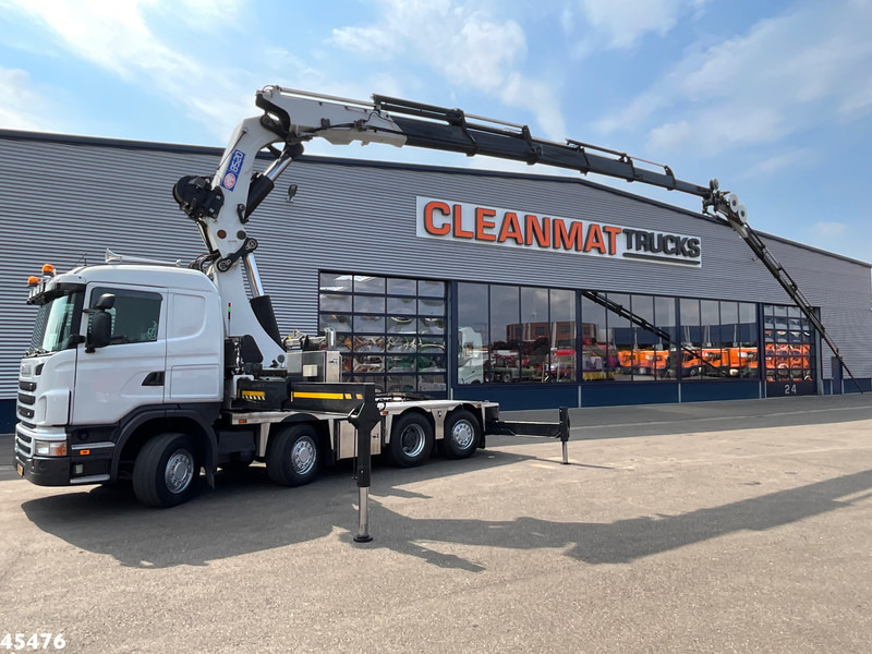 Scania G 480 HMF 85 Tonmeter laadkraan + Fly-Jib - Kranbil: bild 1 Scania G 480 HMF 85 Tonmeter laadkraan + Fly-Jib - Kranbil: bild 1