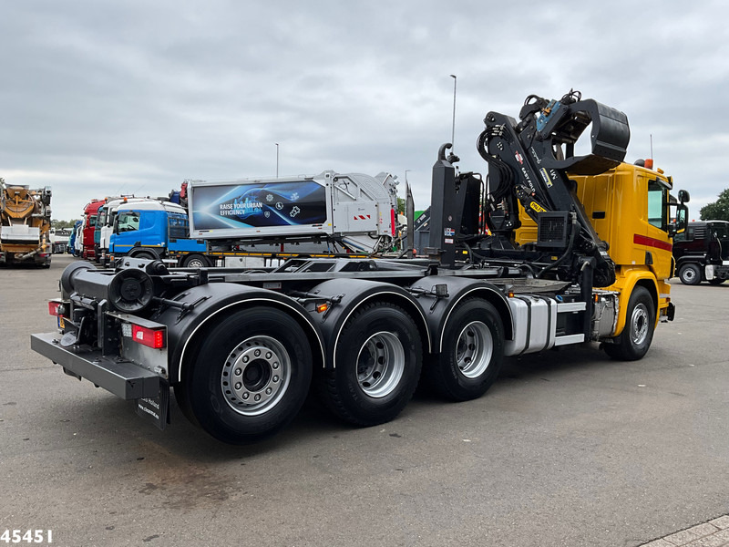 Scania P 410 8x4 Euro 6 Palfinger 14 Tonmeter Z-kraan - Lastväxlare lastbil, Kranbil: bild 4 Scania P 410 8x4 Euro 6 Palfinger 14 Tonmeter Z-kraan - Lastväxlare lastbil, Kranbil: bild 4