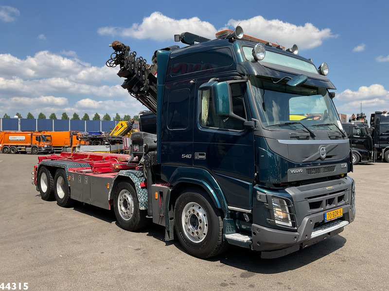Volvo FMX 540 8x4 Euro 6 Hiab 28 Tonmeter laadkraan - Lastbil med kabelsystem, Kranbil: bild 5 Volvo FMX 540 8x4 Euro 6 Hiab 28 Tonmeter laadkraan - Lastbil med kabelsystem, Kranbil: bild 5