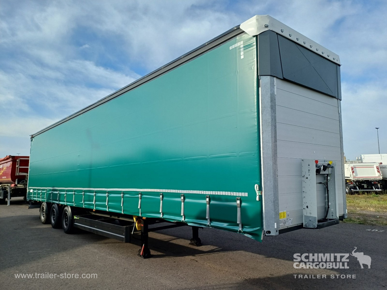 BERGER Auflieger Curtainsider Mega - Kapelltrailer: bild 1 BERGER Auflieger Curtainsider Mega - Kapelltrailer: bild 1