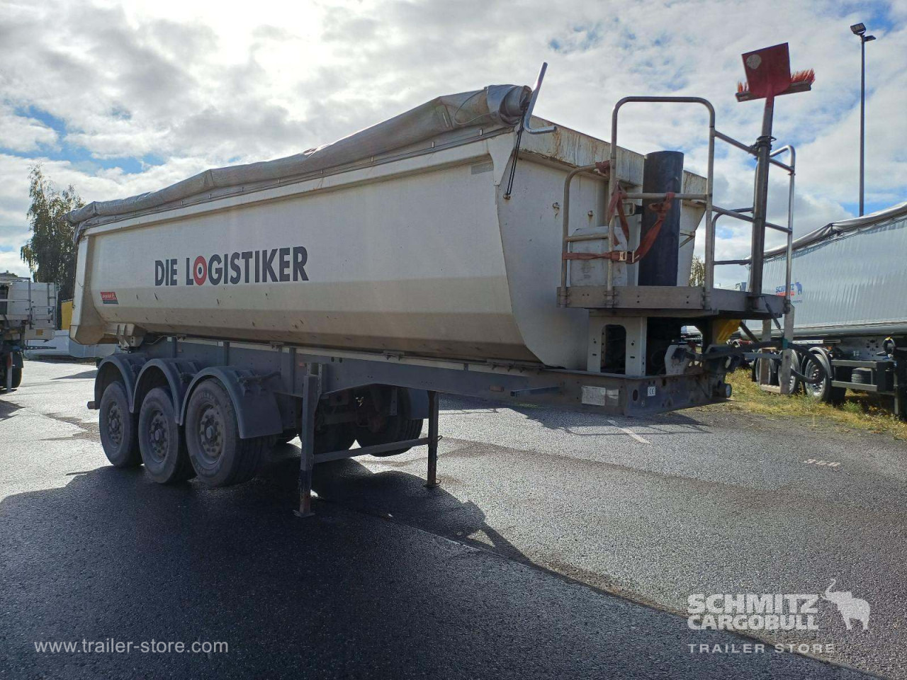 LANGENDORF Auflieger Kipper Stahlrundmulde 24m³ - Tippbil semitrailer: bild 1 LANGENDORF Auflieger Kipper Stahlrundmulde 24m³ - Tippbil semitrailer: bild 1