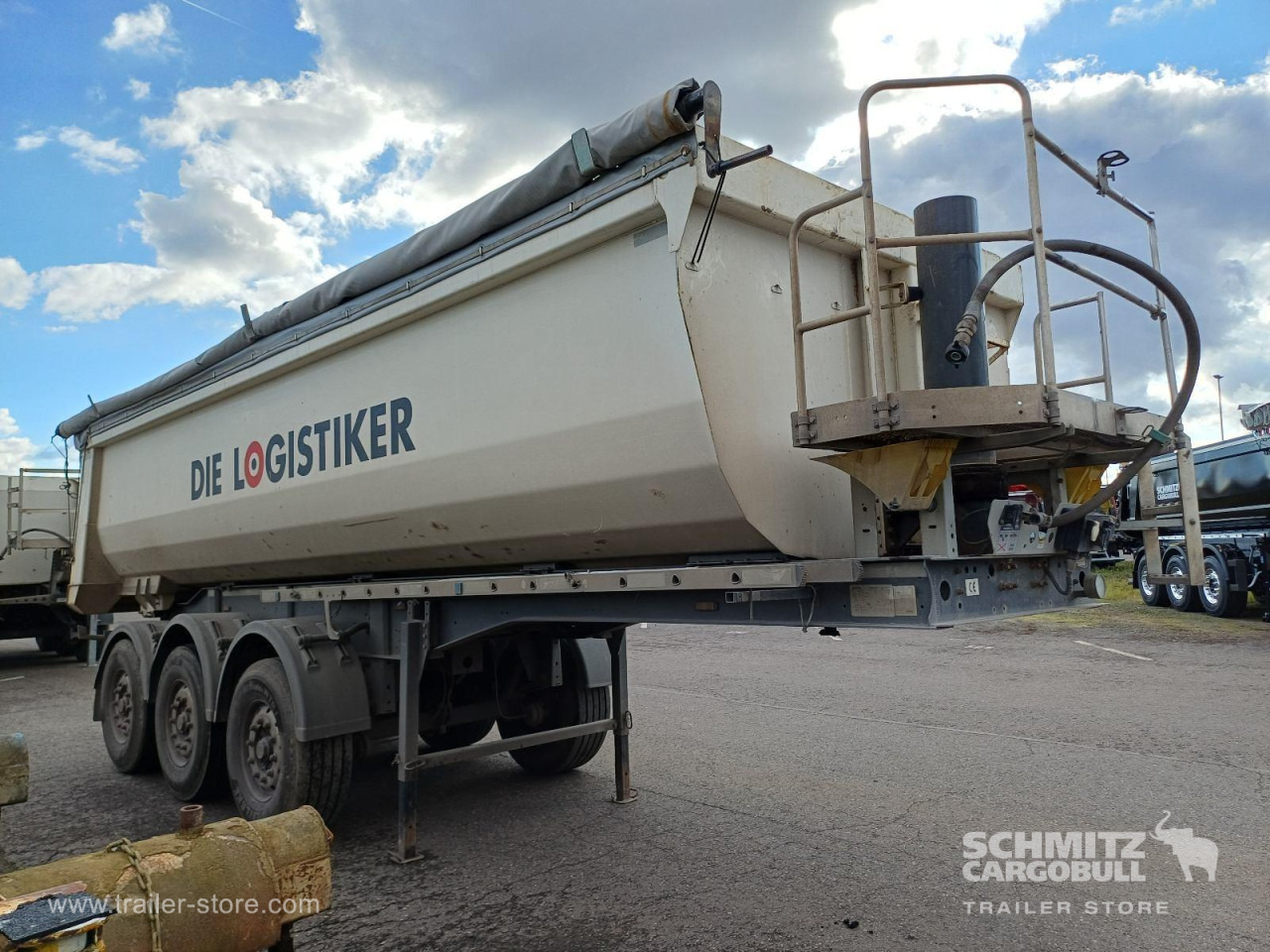 LANGENDORF Auflieger Kipper Stahlrundmulde 24m³ - Tippbil semitrailer: bild 1 LANGENDORF Auflieger Kipper Stahlrundmulde 24m³ - Tippbil semitrailer: bild 1