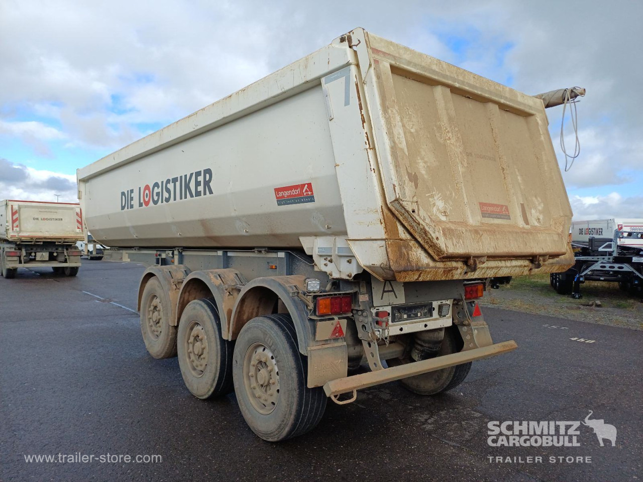 LANGENDORF Auflieger Kipper Stahlrundmulde 24m³ - Tippbil semitrailer: bild 5 LANGENDORF Auflieger Kipper Stahlrundmulde 24m³ - Tippbil semitrailer: bild 5
