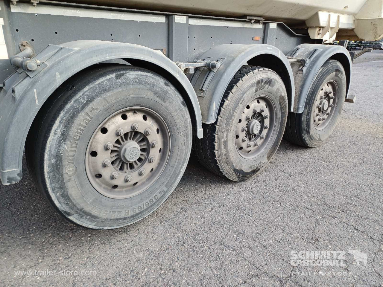 LANGENDORF Auflieger Kipper Stahlrundmulde 24m³ - Tippbil semitrailer: bild 2 LANGENDORF Auflieger Kipper Stahlrundmulde 24m³ - Tippbil semitrailer: bild 2