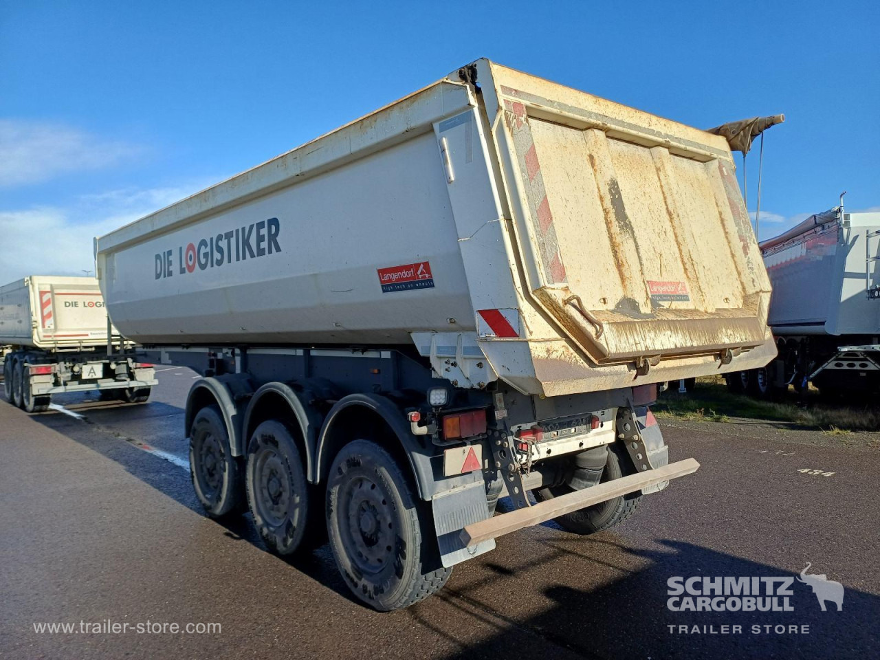 LANGENDORF Auflieger Kipper Stahlrundmulde 24m³ - Tippbil semitrailer: bild 5 LANGENDORF Auflieger Kipper Stahlrundmulde 24m³ - Tippbil semitrailer: bild 5