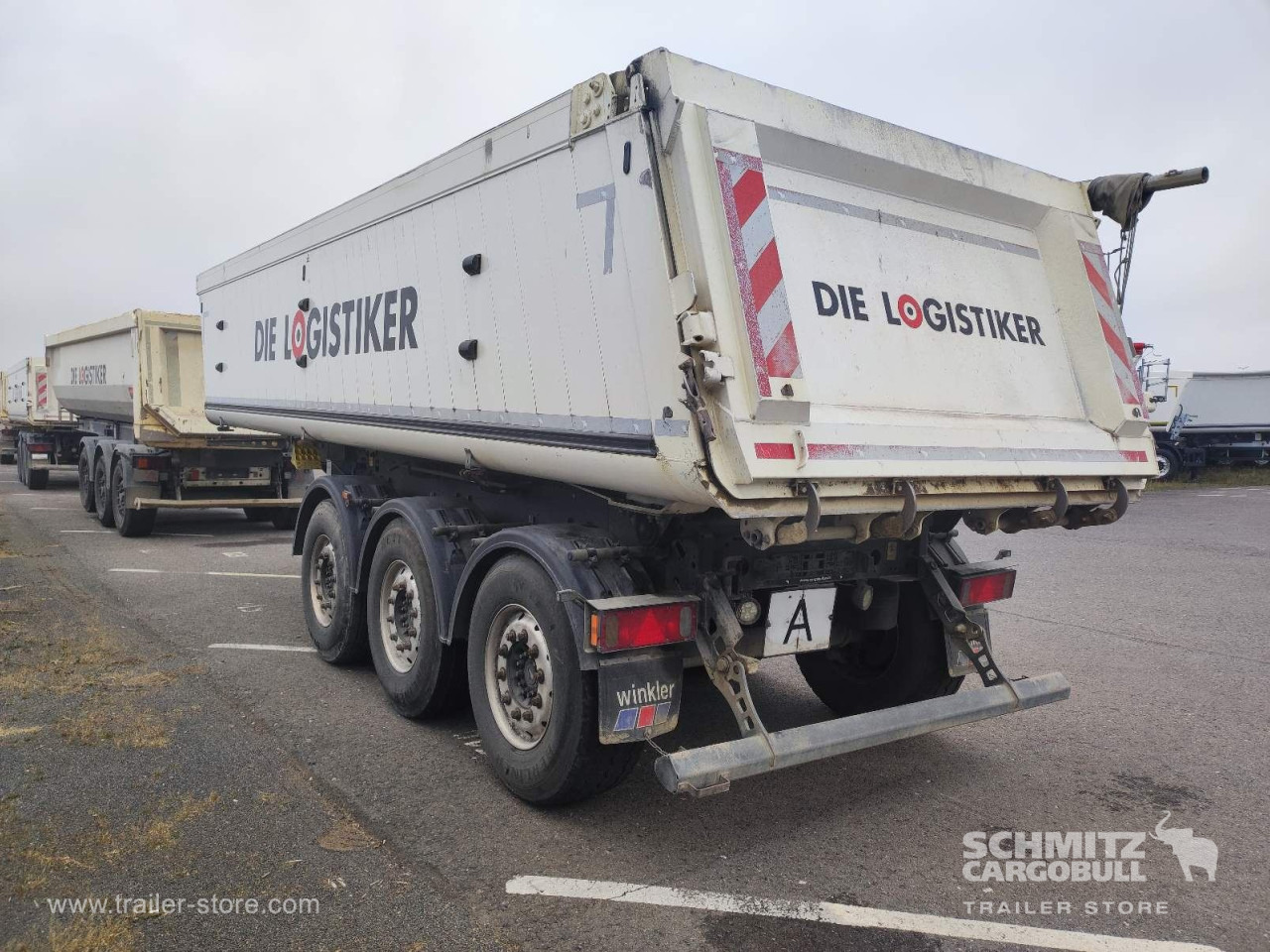 SCHMITZ Auflieger Kipper Alukastenmulde 24m³ - Tippbil semitrailer: bild 4 SCHMITZ Auflieger Kipper Alukastenmulde 24m³ - Tippbil semitrailer: bild 4
