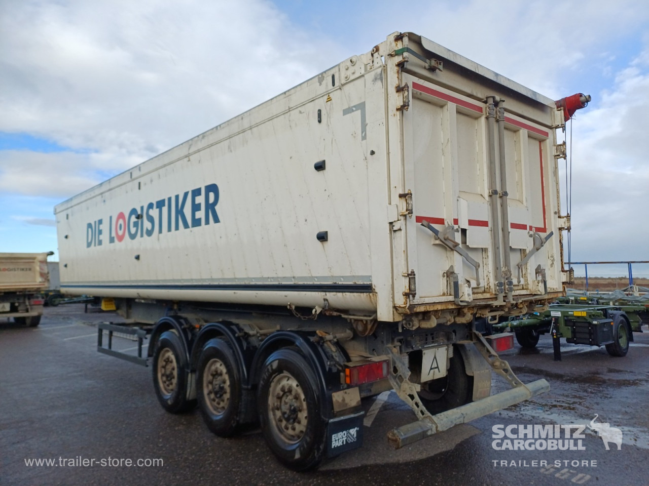 SCHMITZ Auflieger Kipper Alukastenmulde 44m³ - Tippbil semitrailer: bild 4 SCHMITZ Auflieger Kipper Alukastenmulde 44m³ - Tippbil semitrailer: bild 4