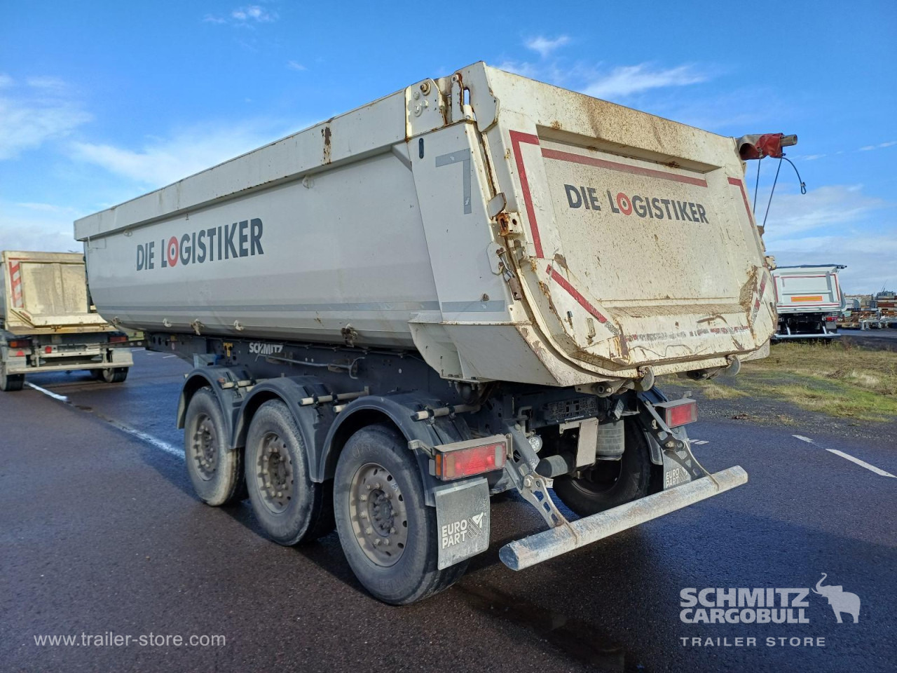 SCHMITZ Auflieger Kipper Stahlrundmulde 24m³ - Tippbil semitrailer: bild 4 SCHMITZ Auflieger Kipper Stahlrundmulde 24m³ - Tippbil semitrailer: bild 4