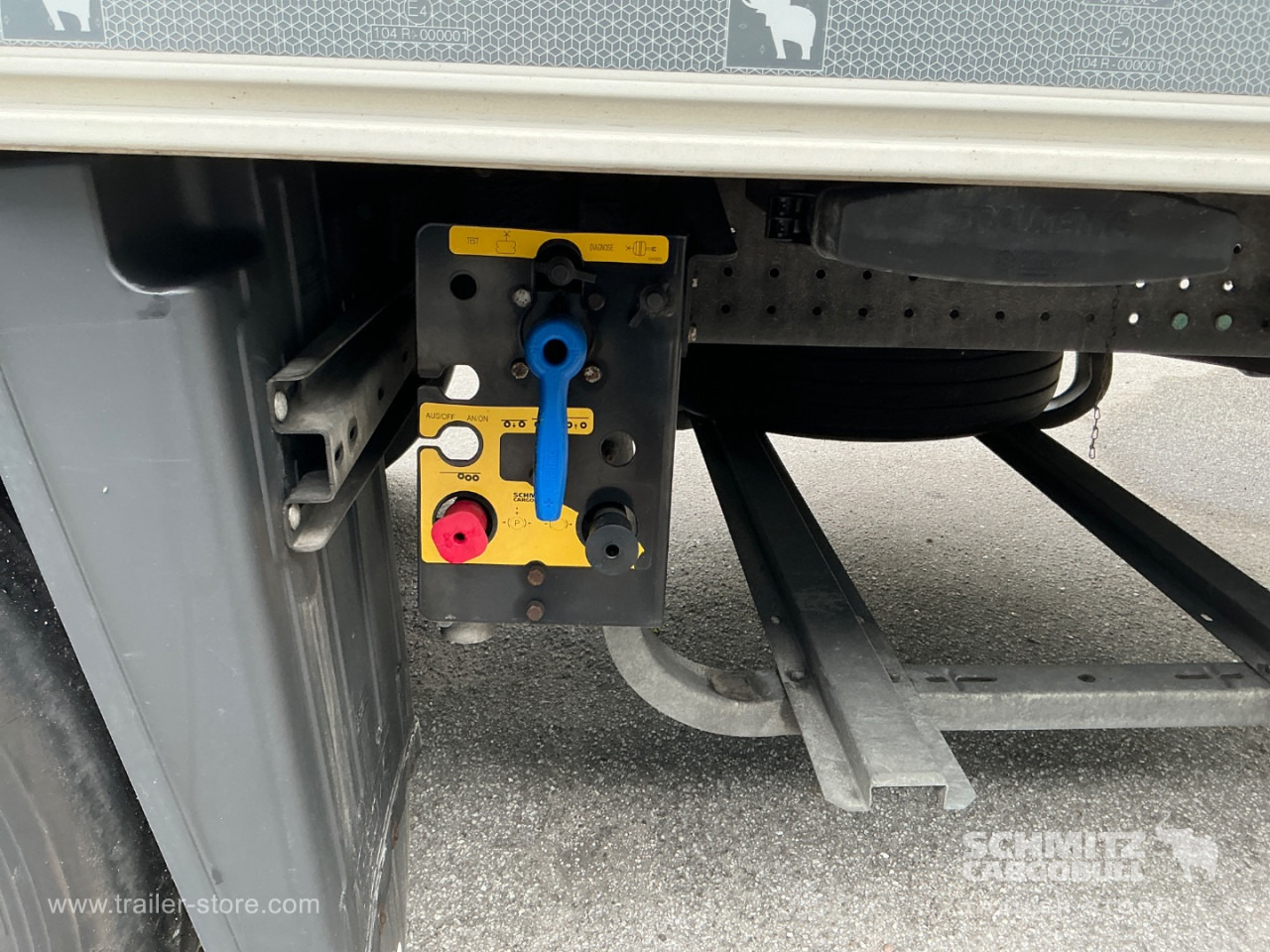 Isotermiska semitrailer SCHMITZ Reefer Meat hanging system: bild 6
