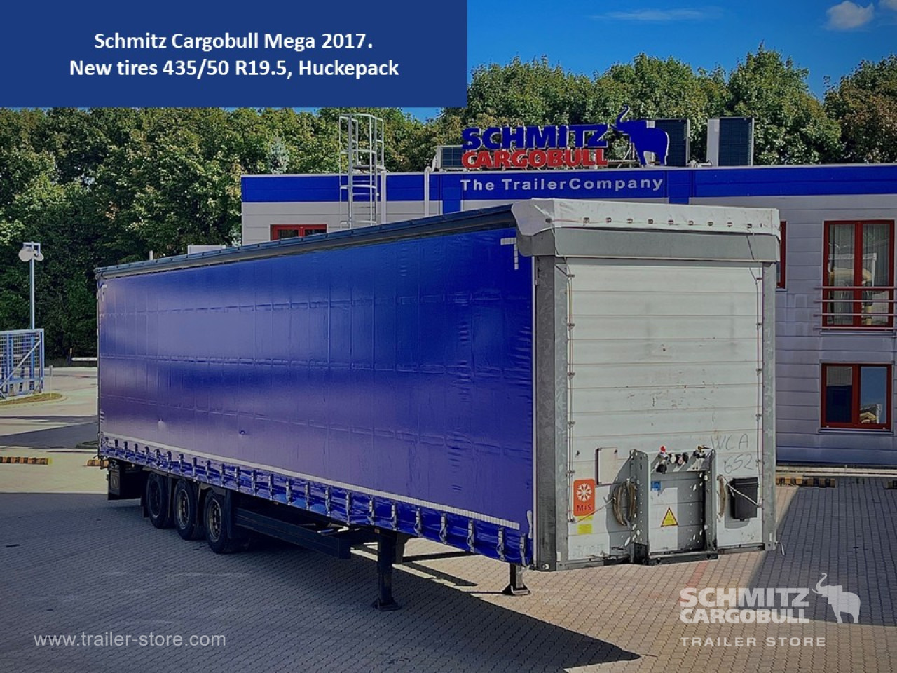 SCHMITZ Curtainsider Mega - Kapelltrailer: bild 1 SCHMITZ Curtainsider Mega - Kapelltrailer: bild 1