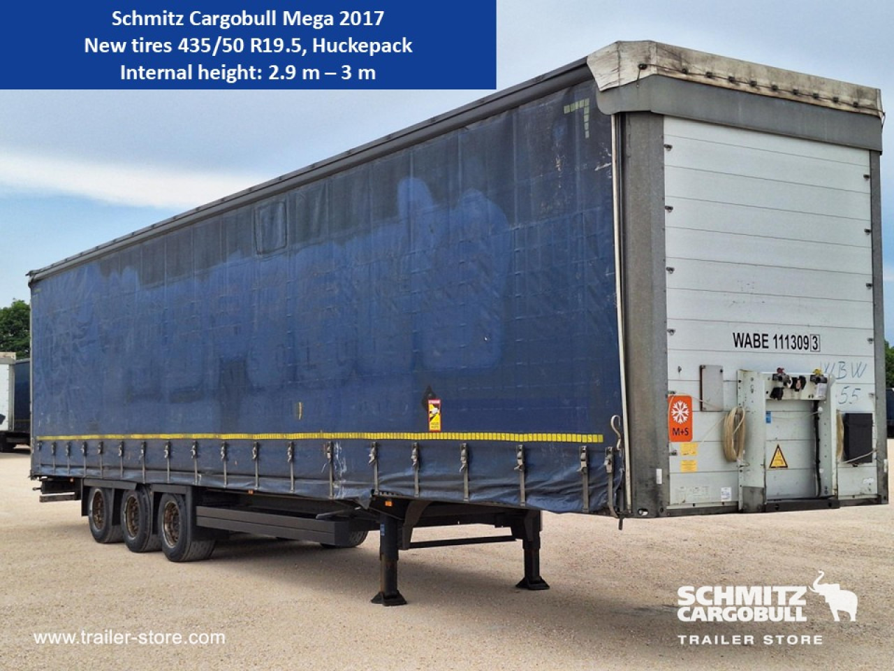 Kapelltrailer SCHMITZ Curtainsider Mega: bild 1