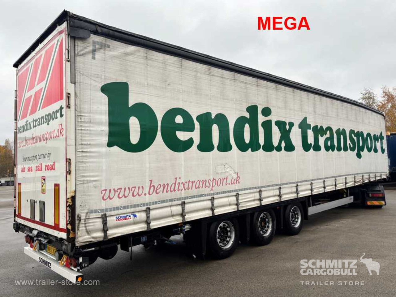 SCHMITZ Curtainsider Mega - Kapelltrailer: bild 1 SCHMITZ Curtainsider Mega - Kapelltrailer: bild 1