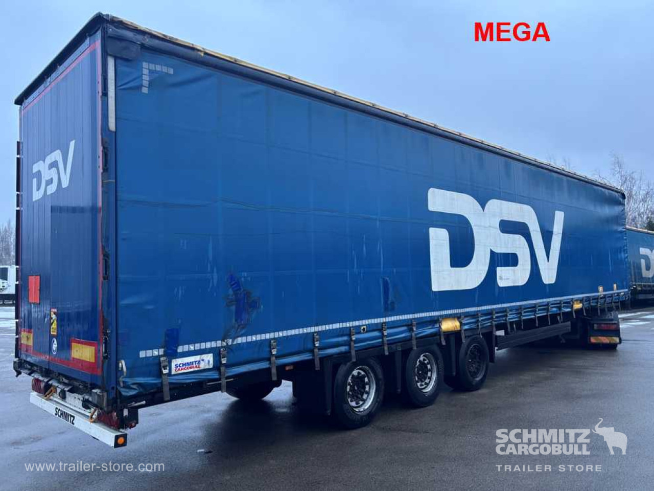 SCHMITZ Curtainsider Mega - Kapelltrailer: bild 1 SCHMITZ Curtainsider Mega - Kapelltrailer: bild 1