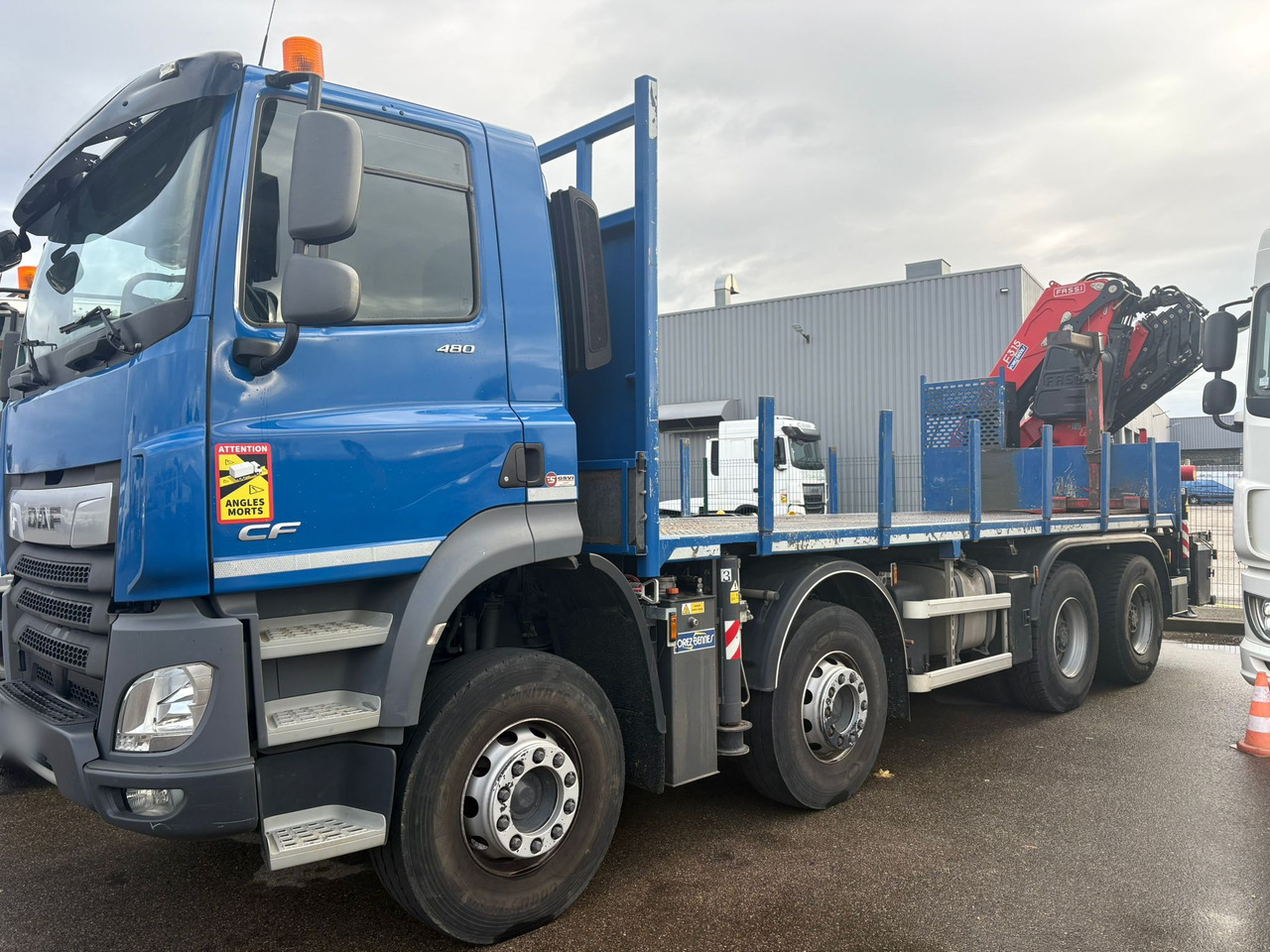 DAF CF 480 8x4 E6 / Fassi F315A.2.26 crane / flatbedCF 480 8x4 E6 / Fassi F315A.2.26 crane / flatbed - Kranbil: bild 3 DAF CF 480 8x4 E6 / Fassi F315A.2.26 crane / flatbedCF 480 8x4 E6 / Fassi F315A.2.26 crane / flatbed - Kranbil: bild 3