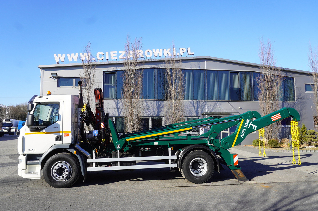 DAF LF 18.310 E6 / Skip loader Fornal NKR 130V / HDS HMF 735 K2 / Manual gearbox - Liftdumper lastbil, Kranbil: bild 3 DAF LF 18.310 E6 / Skip loader Fornal NKR 130V / HDS HMF 735 K2 / Manual gearbox - Liftdumper lastbil, Kranbil: bild 3