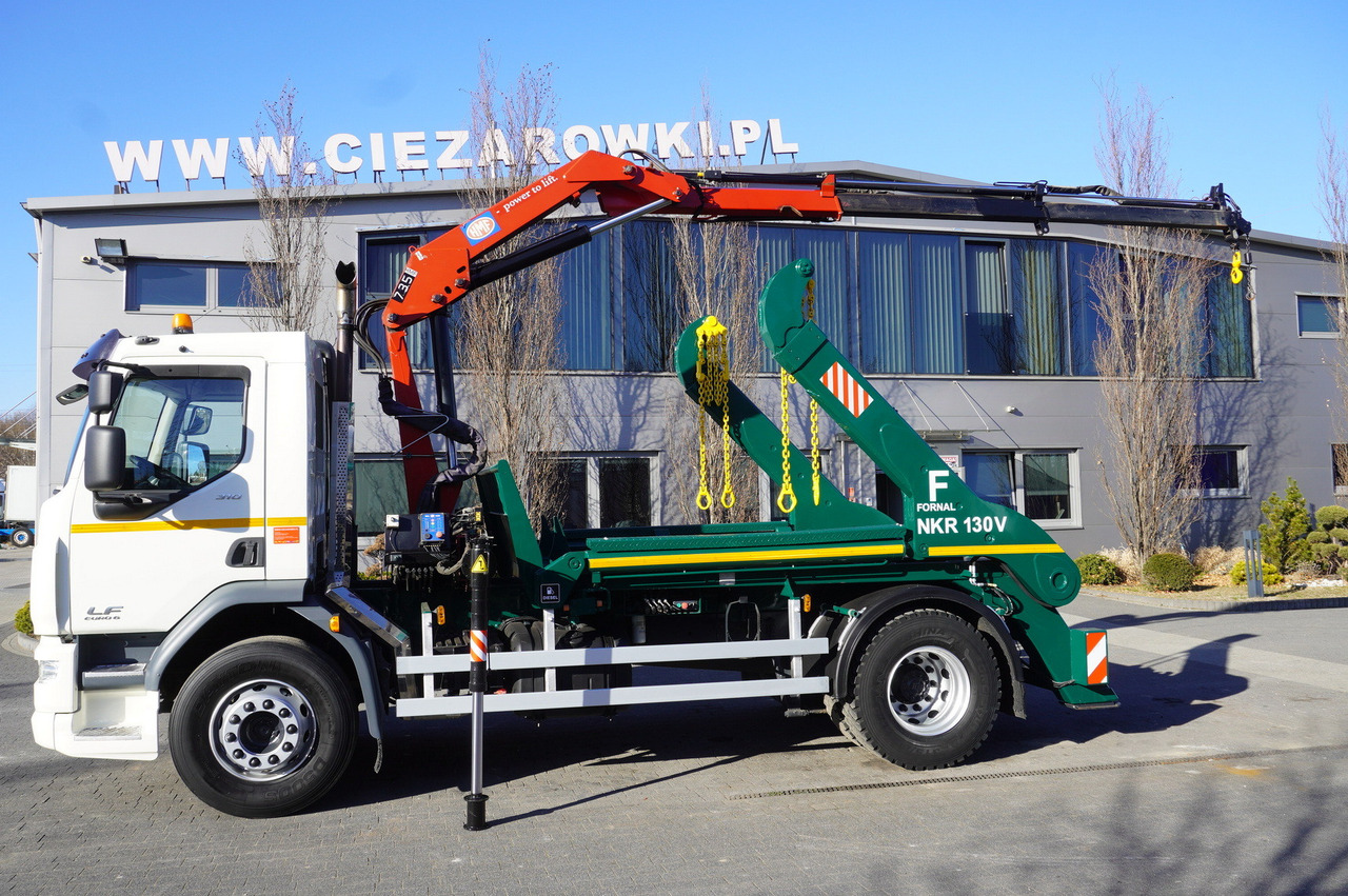 DAF LF 18.310 E6 / Skip loader Fornal NKR 130V / HDS HMF 735 K2 / Manual gearbox - Kranbil: bild 4 DAF LF 18.310 E6 / Skip loader Fornal NKR 130V / HDS HMF 735 K2 / Manual gearbox - Kranbil: bild 4