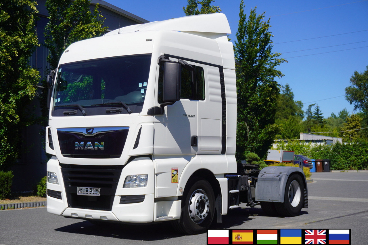 MAN TGX 18.420 tractor unit / 190 tho. km - Dragbil: bild 1 MAN TGX 18.420 tractor unit / 190 tho. km - Dragbil: bild 1