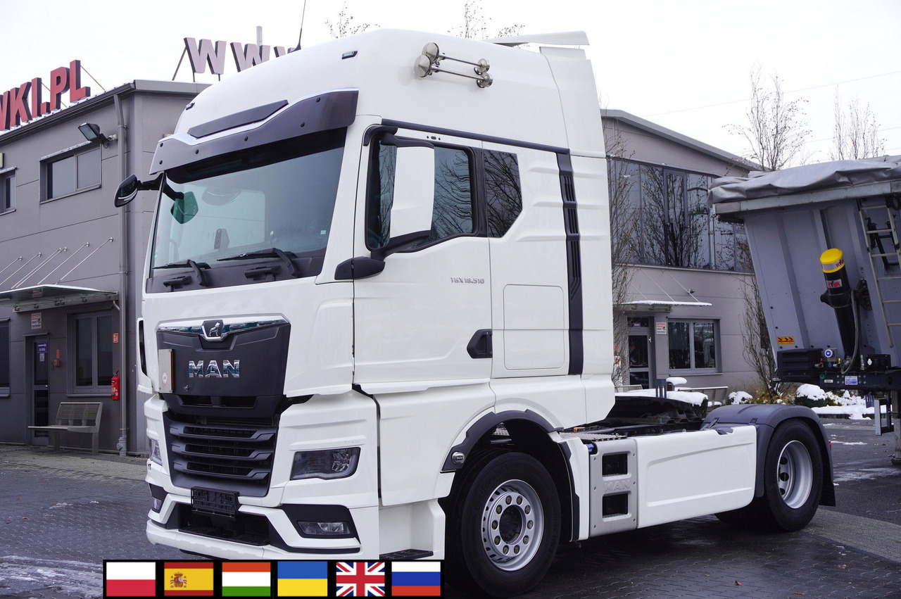 MAN TGX 18.510 E6 4×2 tractor unit / Retarder / Sleeper cab / 2023 / 4 units - Dragbil: bild 1 MAN TGX 18.510 E6 4×2 tractor unit / Retarder / Sleeper cab / 2023 / 4 units - Dragbil: bild 1