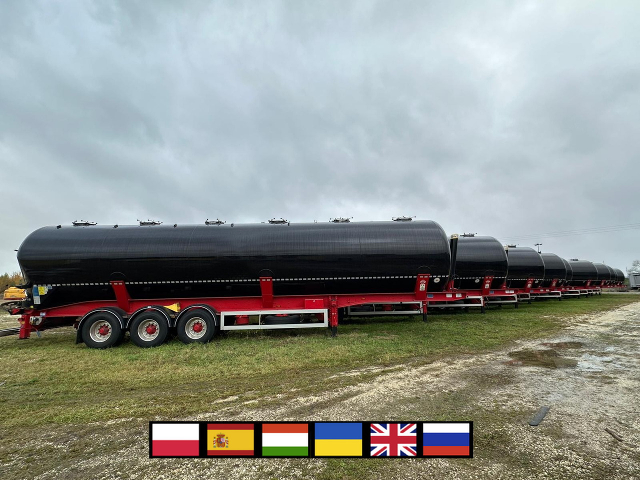 FELDBINDER 334C 15 A-1-1-40 Silo tank / 66 m3 / 2022 / 20 units - Bulktrailer: bild 1 FELDBINDER 334C 15 A-1-1-40 Silo tank / 66 m3 / 2022 / 20 units - Bulktrailer: bild 1