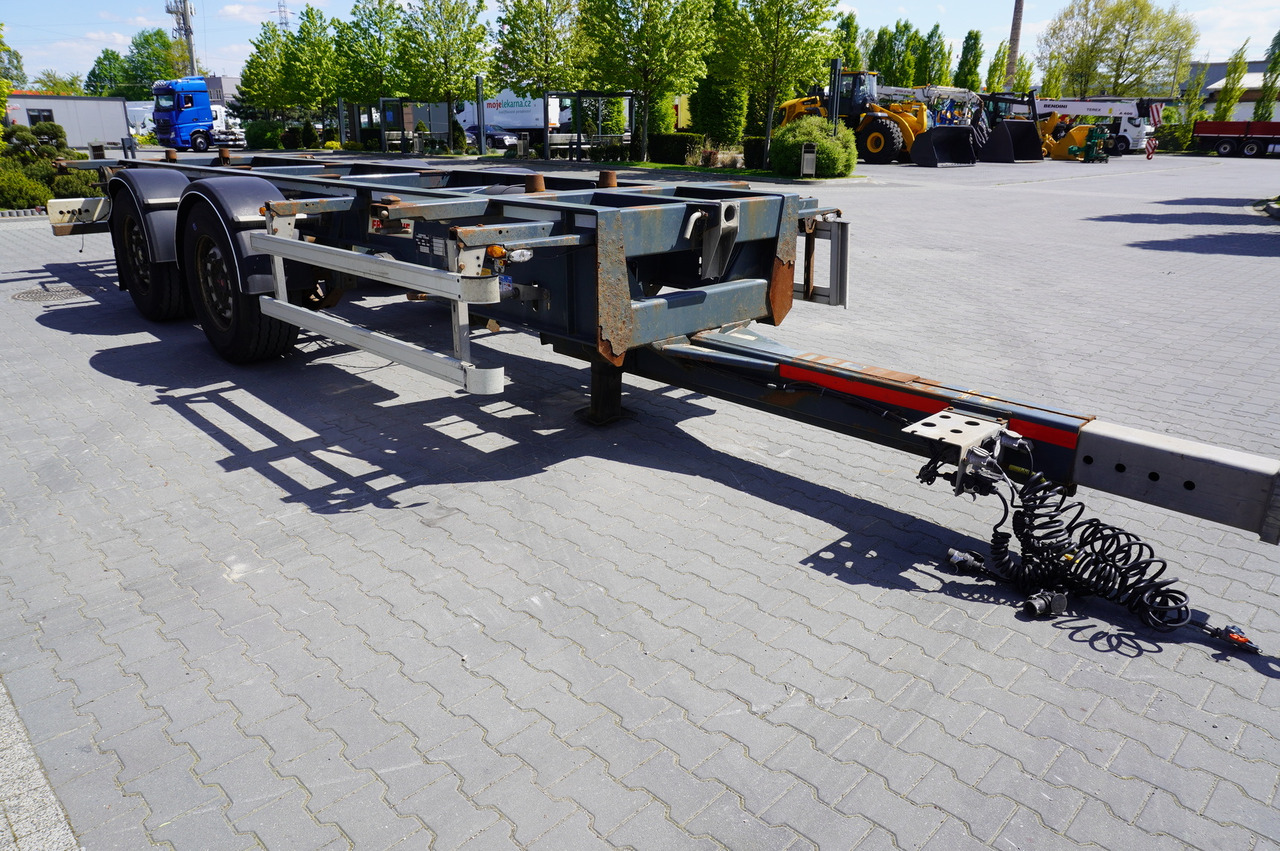 FRUEHAUF BDF / 18 t - Chassi trailer: bild 2 FRUEHAUF BDF / 18 t - Chassi trailer: bild 2