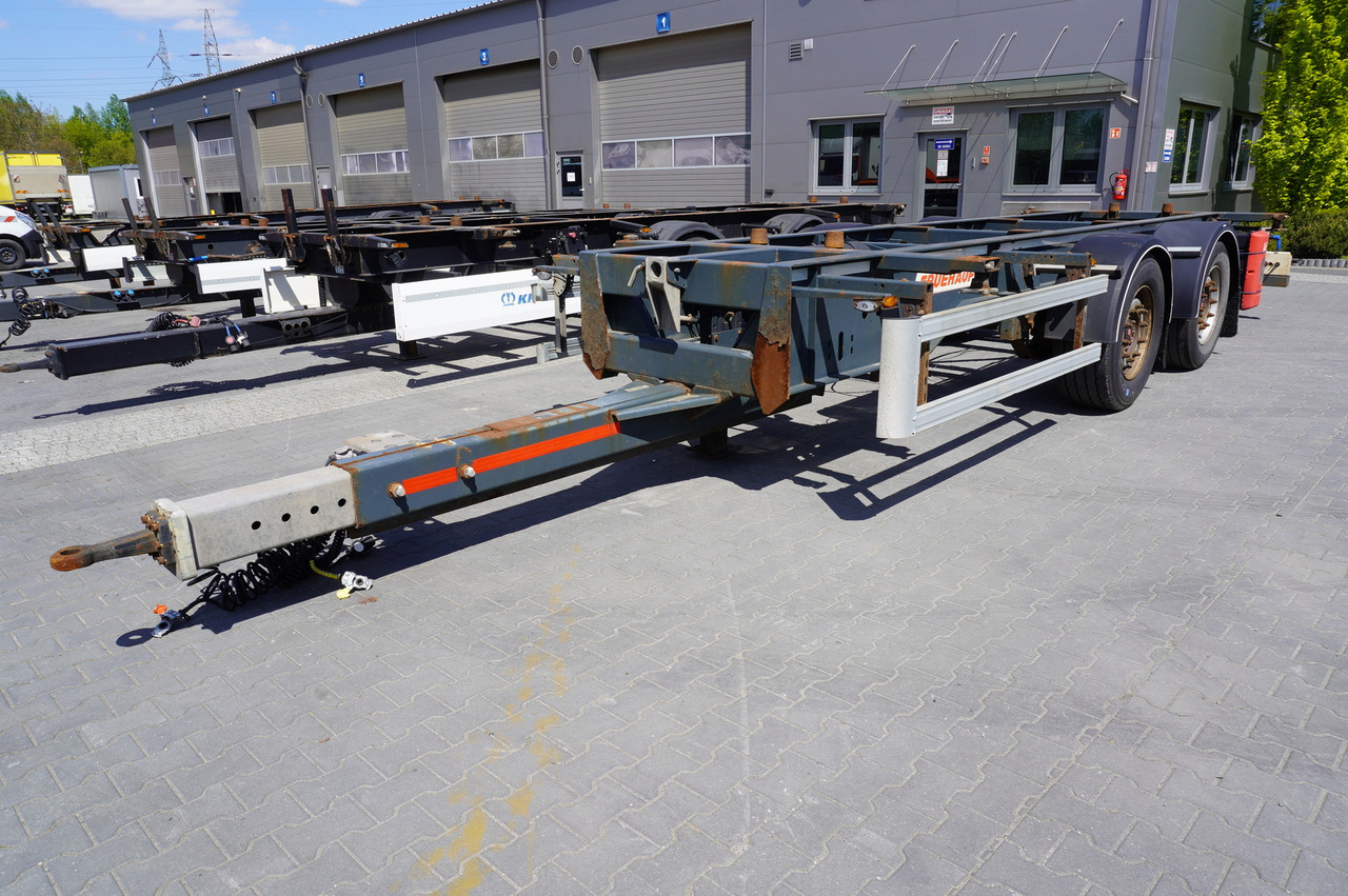 FRUEHAUF BDF / 18 t - Chassi trailer: bild 1 FRUEHAUF BDF / 18 t - Chassi trailer: bild 1