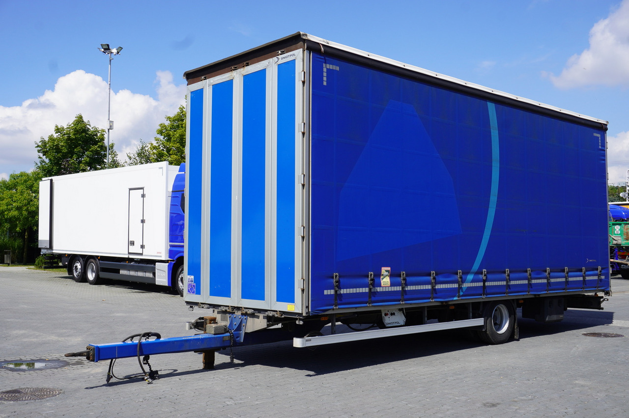 Gniotpol Tandem trailer / 10t / 2018 / 19 pallets - Kapellsläp: bild 1 Gniotpol Tandem trailer / 10t / 2018 / 19 pallets - Kapellsläp: bild 1