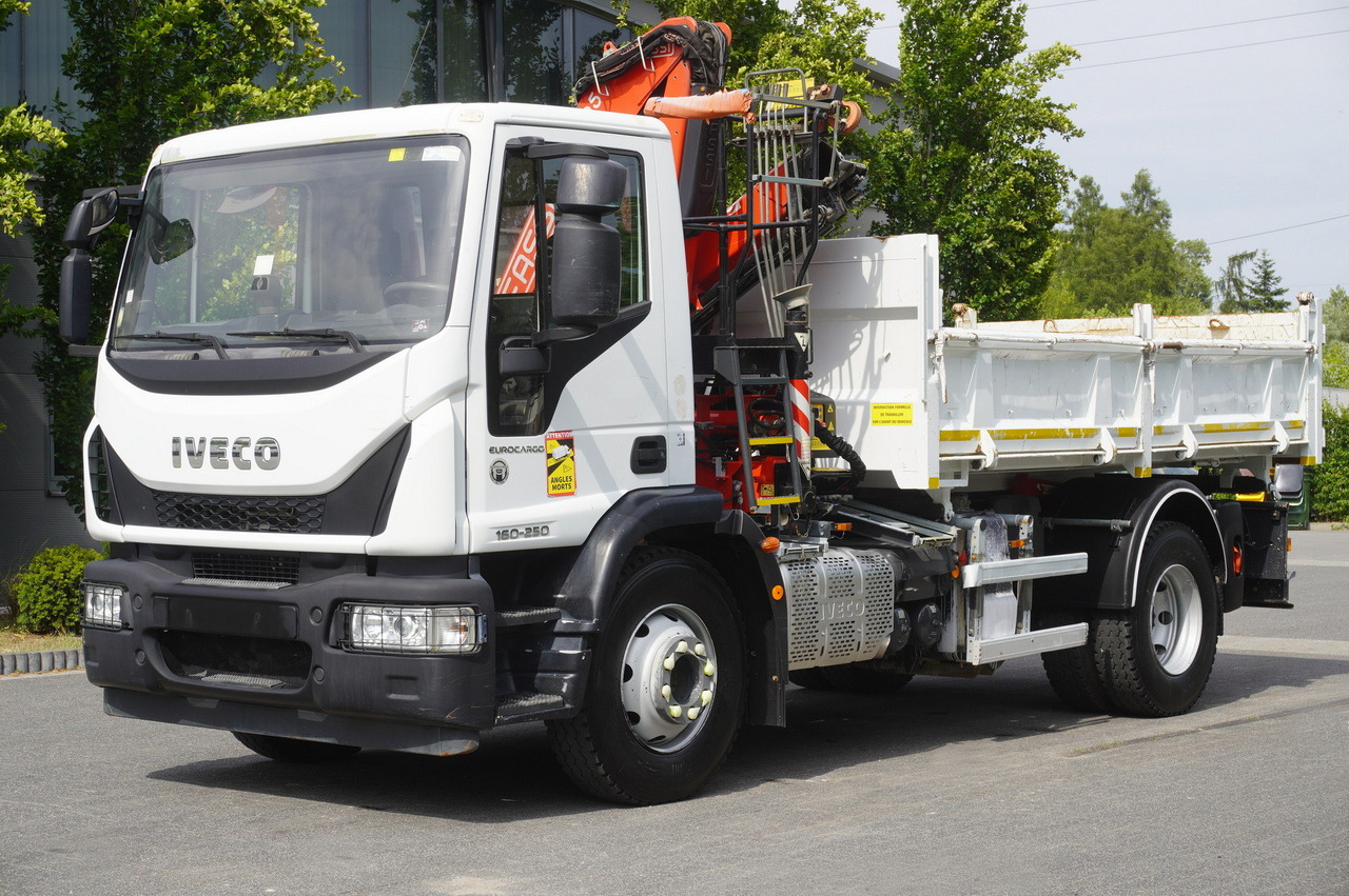 IVECO Eurocargo 160-250 / Fassi F95 crane / 120 tho. km / 3-sided tipper - Kranbil: bild 3 IVECO Eurocargo 160-250 / Fassi F95 crane / 120 tho. km / 3-sided tipper - Kranbil: bild 3