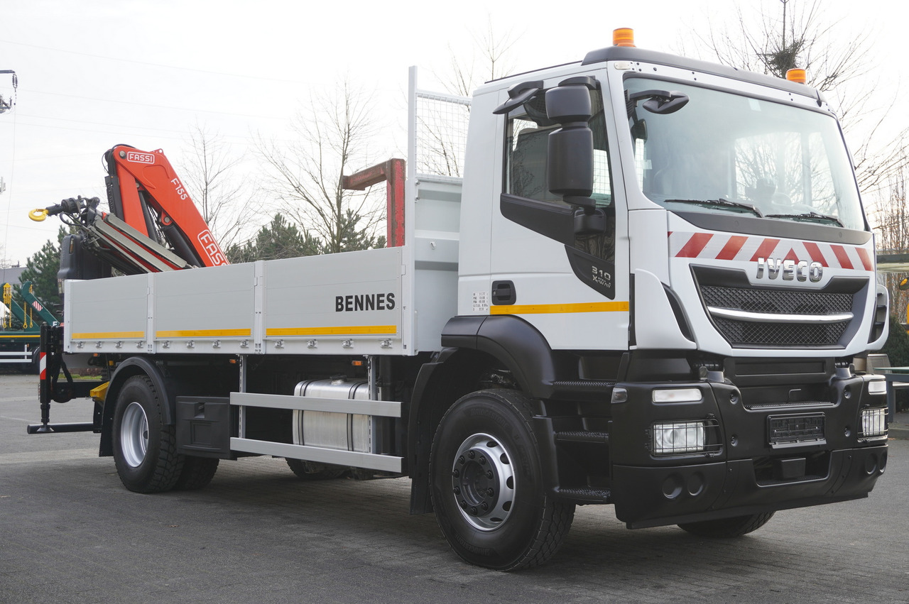 Flakbil, Kranbil IVECO Stralis X-Way 310 4x2 E6 / Fassi F155 crane / 670 MTH / Remote control / Rotator / 130 tho. km: bild 13 Flakbil, Kranbil IVECO Stralis X-Way 310 4x2 E6 / Fassi F155 crane / 670 MTH / Remote control / Rotator / 130 tho. km: bild 13