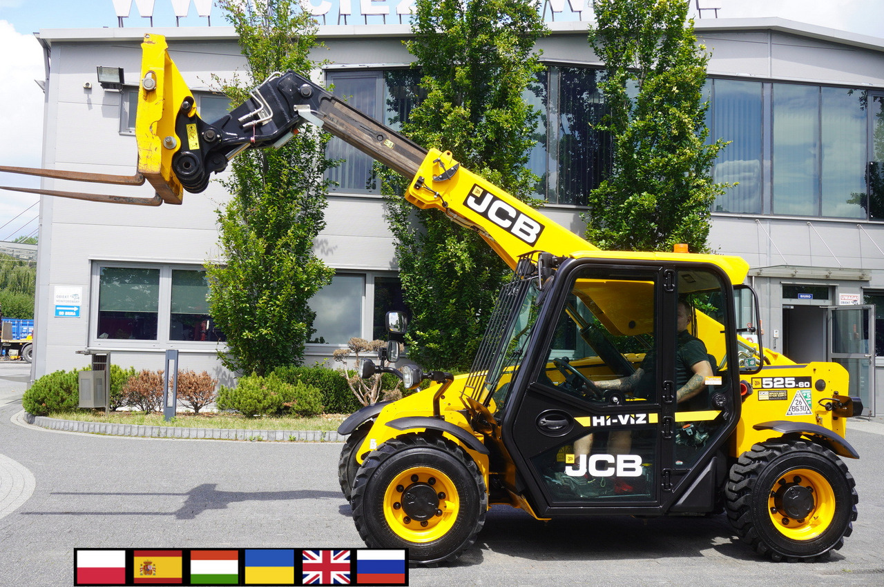 JCB 525-60T5 / 2022 / 860 MTH! / 2.5 T / Reach 6 m / joystick - Teleskoplastar: bild 1 JCB 525-60T5 / 2022 / 860 MTH! / 2.5 T / Reach 6 m / joystick - Teleskoplastar: bild 1