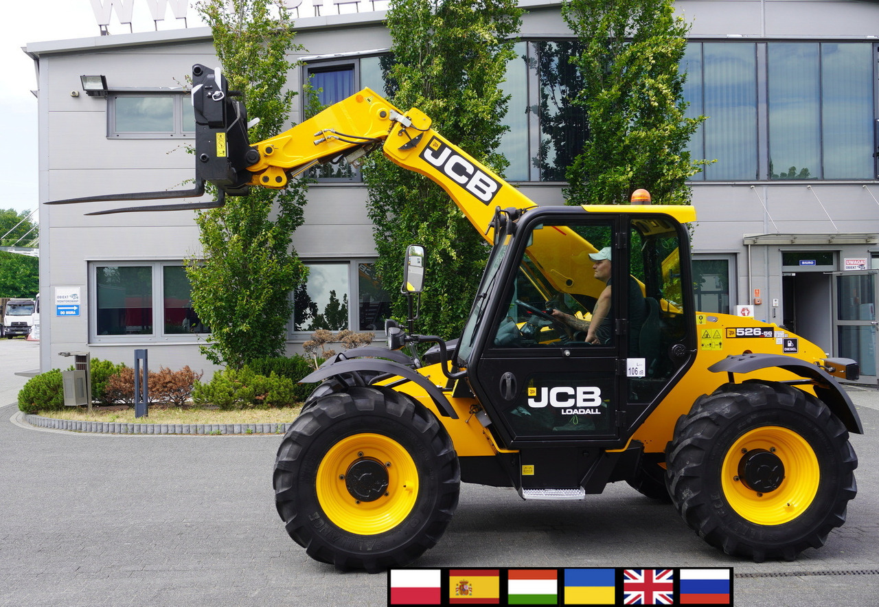 JCB 526-56 AGRI Plus / 5.6 m telescopic loader / joystick - Teleskoplastar: bild 1 JCB 526-56 AGRI Plus / 5.6 m telescopic loader / joystick - Teleskoplastar: bild 1