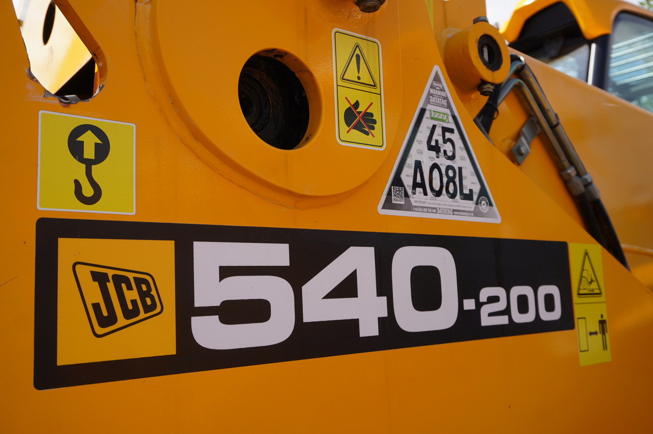 JCB 540-200 Telescopic Loader / 20 m reach / joystick / 2 units - Teleskophjullastare: bild 5 JCB 540-200 Telescopic Loader / 20 m reach / joystick / 2 units - Teleskophjullastare: bild 5