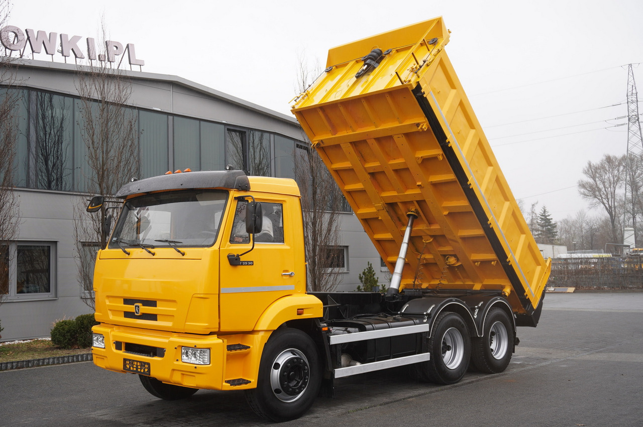 KAMAZ T2530 E5 6×4 / 3-sided tipper - Tippbil lastbil, Kranbil: bild 1 KAMAZ T2530 E5 6×4 / 3-sided tipper - Tippbil lastbil, Kranbil: bild 1
