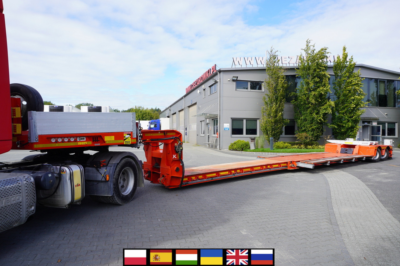 KÄSSBOHRER LB2 TIEF-BETT low loader semi-trailer / 16.5 m / Extendable semi-trailer / steered axles / 2 units - Låg lastare semitrailer: bild 1 KÄSSBOHRER LB2 TIEF-BETT low loader semi-trailer / 16.5 m / Extendable semi-trailer / steered axles / 2 units - Låg lastare semitrailer: bild 1