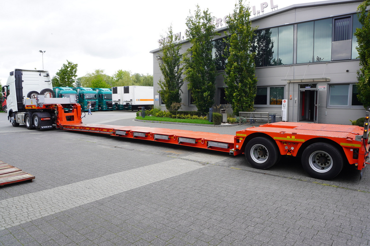 KÄSSBOHRER LB2 TIEF-BETT low loader semi-trailer / 16.5 m / Extendable semi-trailer / steered axles / 2 units - Låg lastare semitrailer: bild 5 KÄSSBOHRER LB2 TIEF-BETT low loader semi-trailer / 16.5 m / Extendable semi-trailer / steered axles / 2 units - Låg lastare semitrailer: bild 5