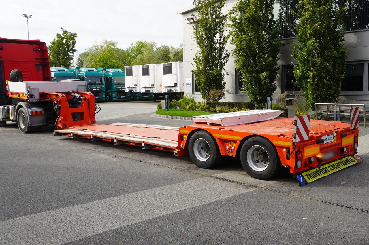 KÄSSBOHRER LB2 TIEF-BETT low loader semi-trailer / 16.5 m / Extendable semi-trailer / steered axles / 2 units - Låg lastare semitrailer: bild 4 KÄSSBOHRER LB2 TIEF-BETT low loader semi-trailer / 16.5 m / Extendable semi-trailer / steered axles / 2 units - Låg lastare semitrailer: bild 4
