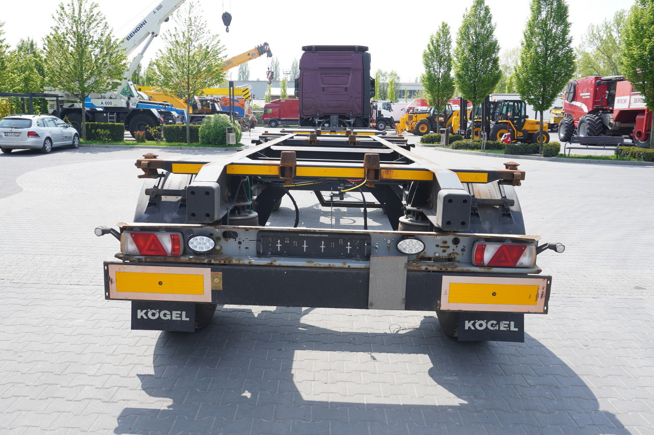 KOGEL AWE 18, two-axle, BDF, 7.5m chassis , air suspension, SAF axles - Chassi trailer: bild 5 KOGEL AWE 18, two-axle, BDF, 7.5m chassis , air suspension, SAF axles - Chassi trailer: bild 5