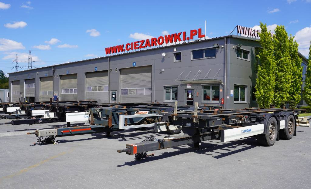 KRONE Trailer Krone BDF / 18 t - Containersläp/ Växelflaksläp: bild 1 KRONE Trailer Krone BDF / 18 t - Containersläp/ Växelflaksläp: bild 1